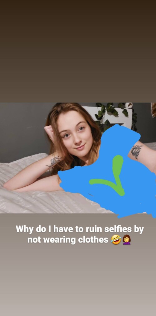 sleepyvegan aka bleubelle77 Nude Leaked Onlyfans Photo