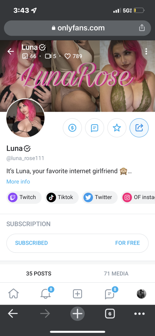 Luna_rose111 / luna_rose444 Nude Leaked Onlyfans Photo Luna_rose111 / luna_rose444 Nude Leaked Onlyfans Photo