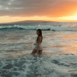 Playing-in-the-ocean-in-a-white-dress-with-nothing-underneath-